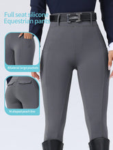 ROYALS MATTINI Women Equestrian Riding Pants, Full Silicone Grip Non-Slip Durable Jodhpurs, Ladies' Horse Riding Breeches With Pockets, Suitable For Equestrian Sports, Quick-Dry