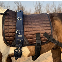 TGW RIDING Horse Training Saddle Pad With Detachable Elastic Band And Fur Band,1Piece