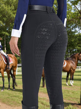 ROYALS MATTINI Women's Equestrian Clothing, Horse Riding Jodhpurs/Breeches, Full Seat Silicone Grip Anti-Slip Riding Pants, Pockets, Quick Dry, Suitable For Horse Riding Sports