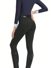 Women's Slim Fit High Stretch Equestrian Pants For Summer, Abrasion Resistant And Non-Slip, Tight Riding Pants, Equestrian Sports Apparel (Belt Not Included)