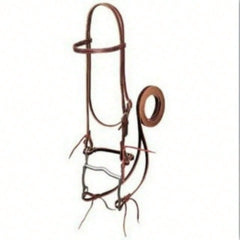 Weaver Latigo Leather Pony Headstall Set Brown