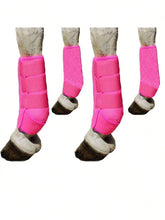 Horse Boots Splint Boots For Horses Set Of 4 Protective Boots Lower Limb Brushing Horse Boots Reusable Front Hind Leg Protection Gear