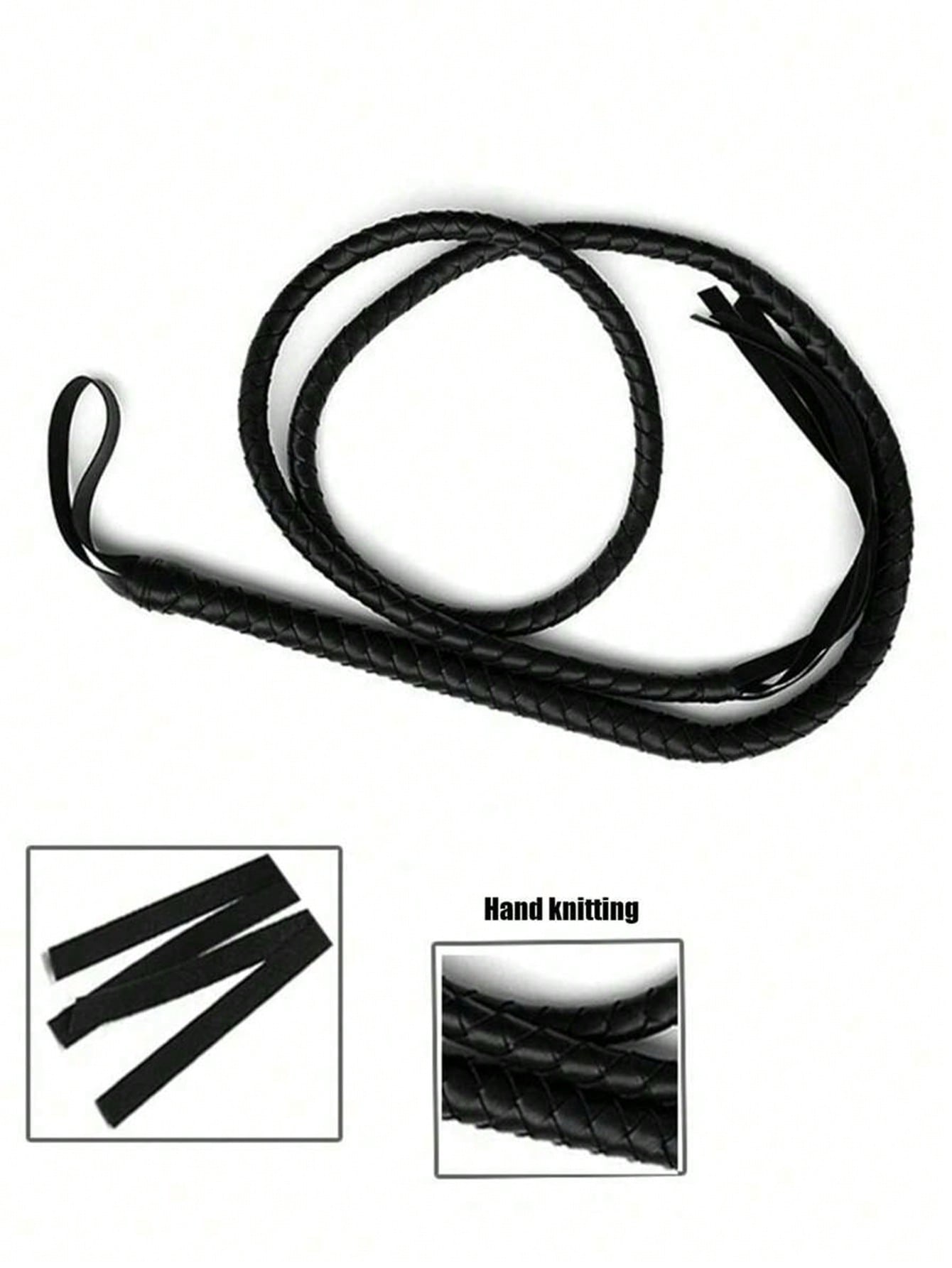 1pc Equestrian Leather Crop/Whip Practice, Party Performance Prop