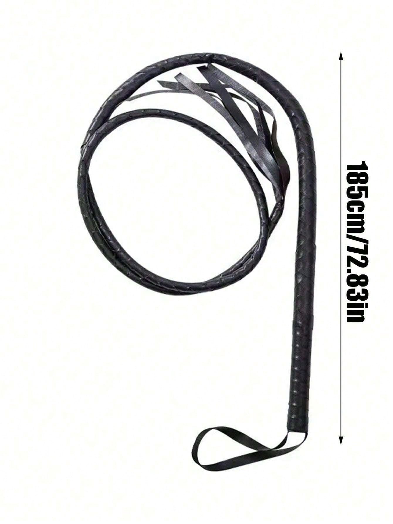 1pc Equestrian Leather Crop/Whip Practice, Party Performance Prop