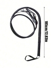 1pc Equestrian Leather Crop/Whip Practice, Party Performance Prop