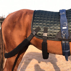 TGW RIDING Horse Training Saddle Pad With Detachable Elastic Band And Fur Band,1Piece