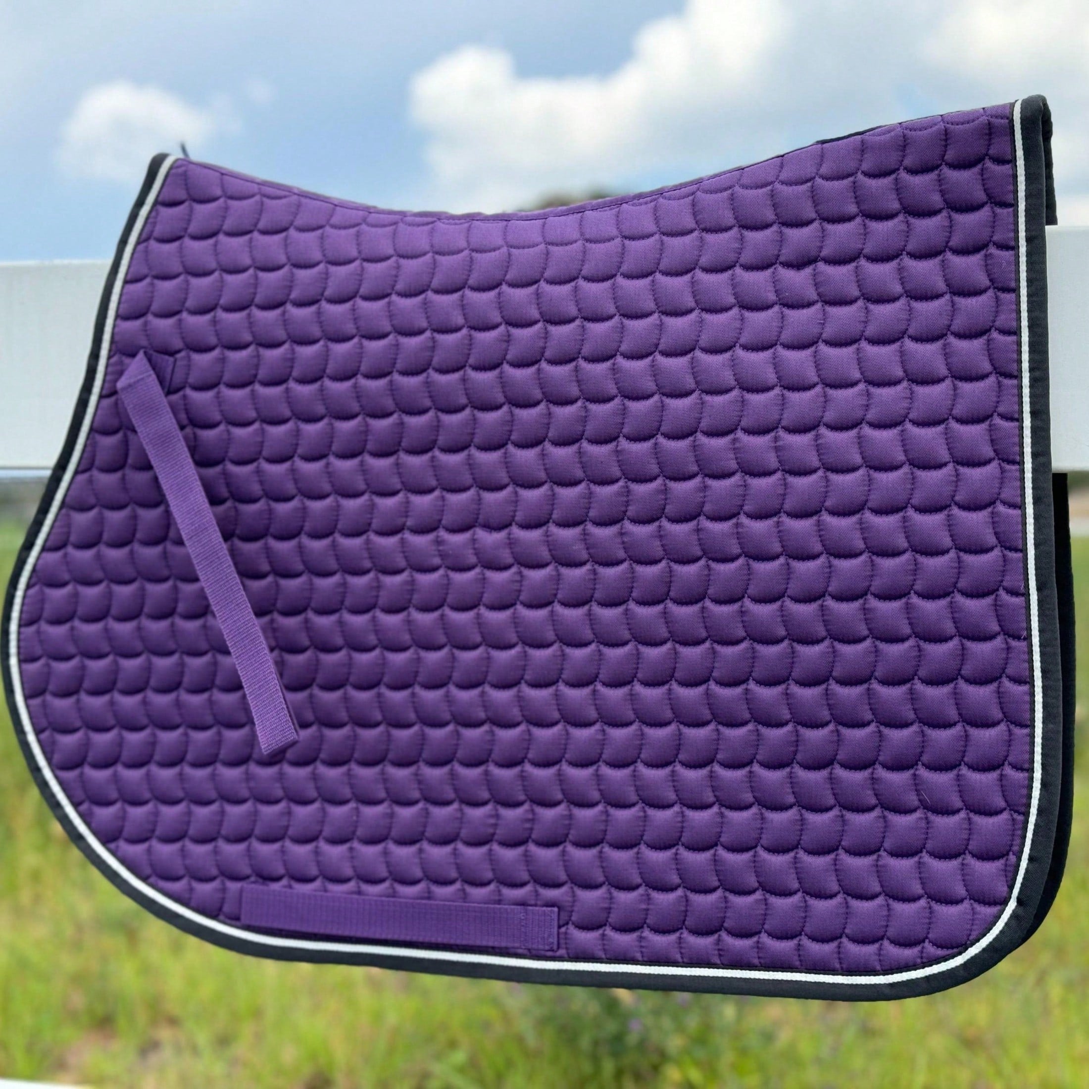 TGW RIDING Horse Saddle Pad Equine Tack Horse Dressage Saddle Pad All Purpose Horse Saddle Pad Full Size,1piece