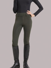 Women's Equestrian Pants Professional Horse Riding Sportswear High Stretch Slim Fit Silicone Anti-Slip Pants Horse Riding Equipment