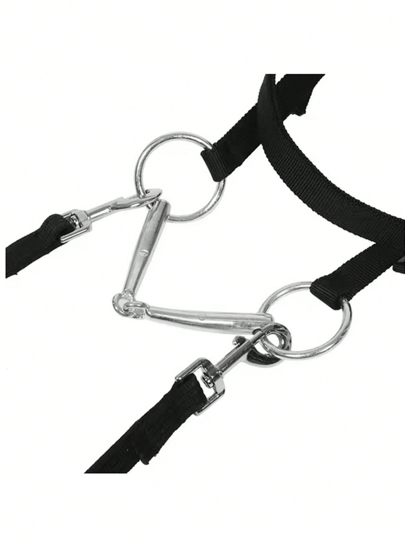 Horse Bridle Adjustable Snaffle Noseband Nylon Equine Noseband Reins For Women Men Soft Lined Trail Riding Equestrian Supplies