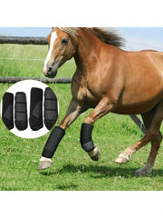 Horse Boots Splint Boots For Horses Set Of 4 Protective Boots Lower Limb Brushing Horse Boots Reusable Front Hind Leg Protection Gear