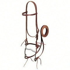 Weaver Latigo Leather Pony Headstall Set Brown
